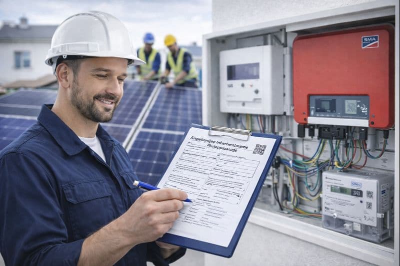 Photovoltaik: Übernehmen Sie Anmeldung/Inbetriebnahme?
