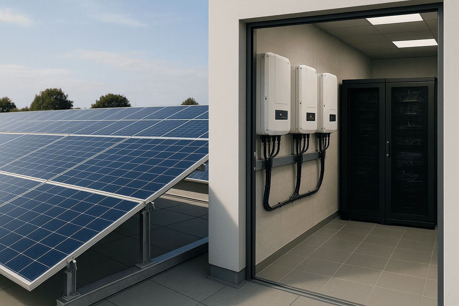 Photovoltaik und IT-Sicherheit: Worauf Gewerbe und kritische Betriebe bei Wechselrichtern achten sollten