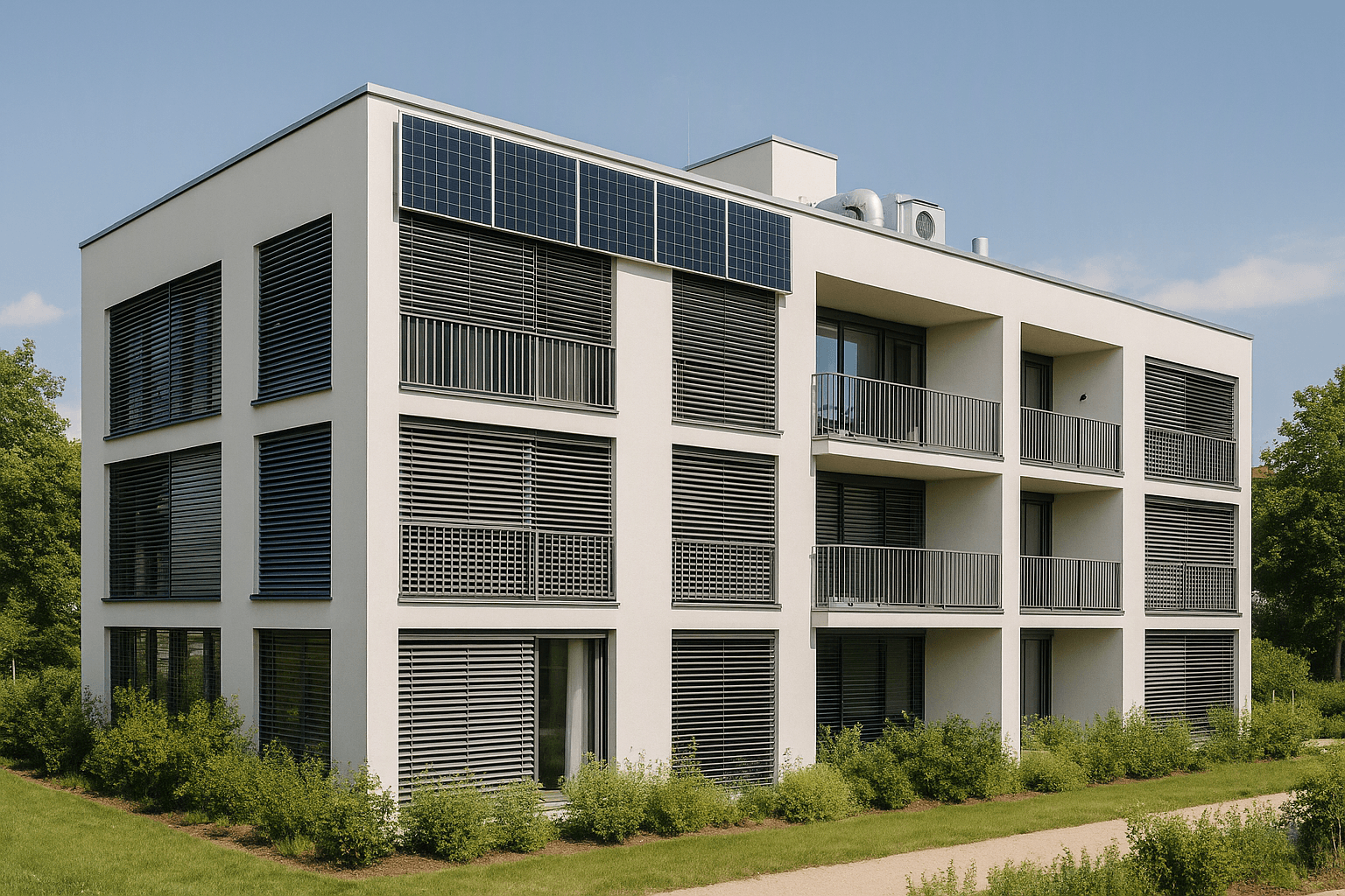 Kühle Räume ohne hohen Stromverbrauch: Elektroplanung für Hitzeschutz in Gebäuden