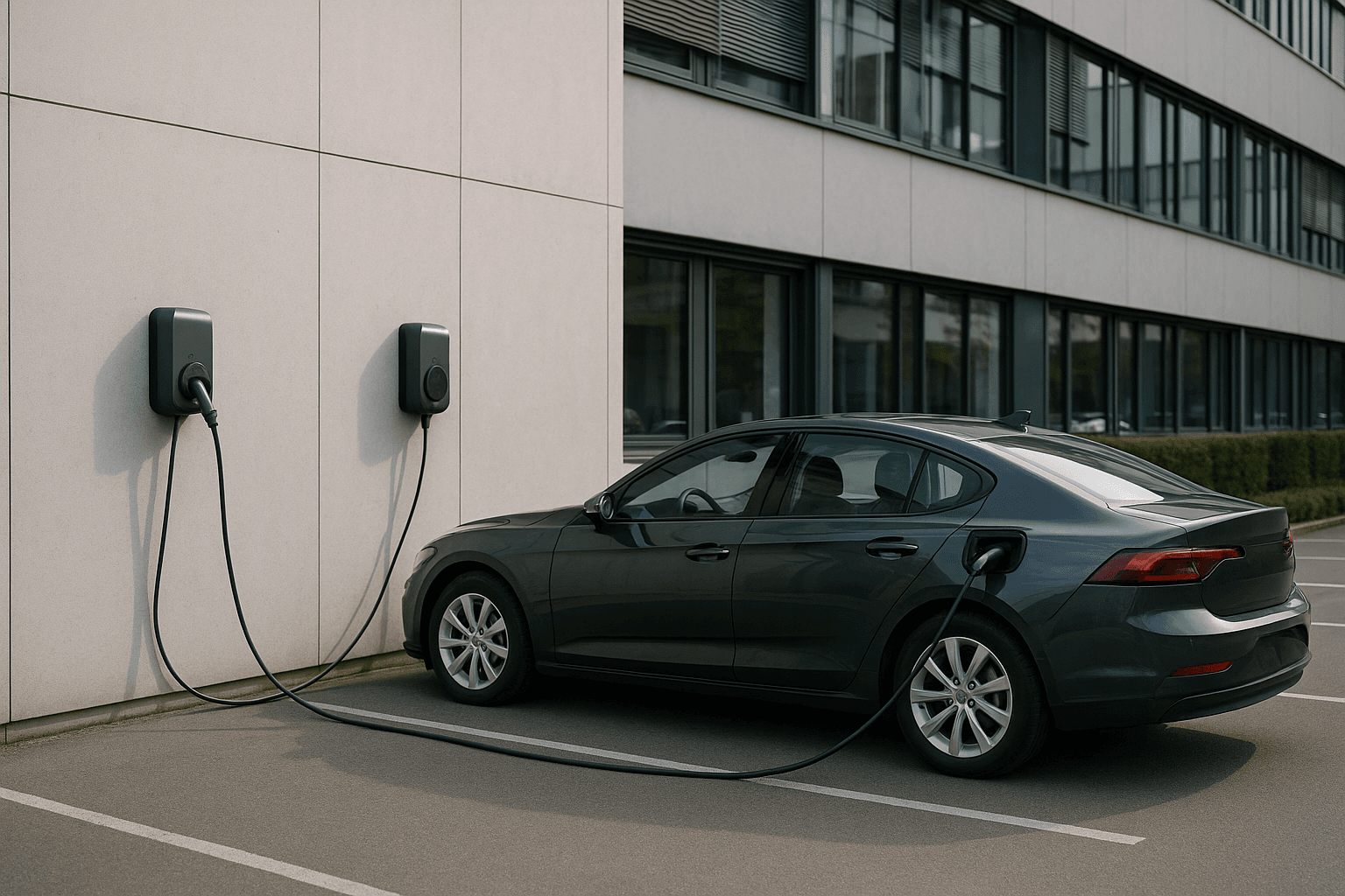 Dienstwagen im Betrieb laden: Technische Planung, Abrechnung und Sicherheit für Arbeitgeber