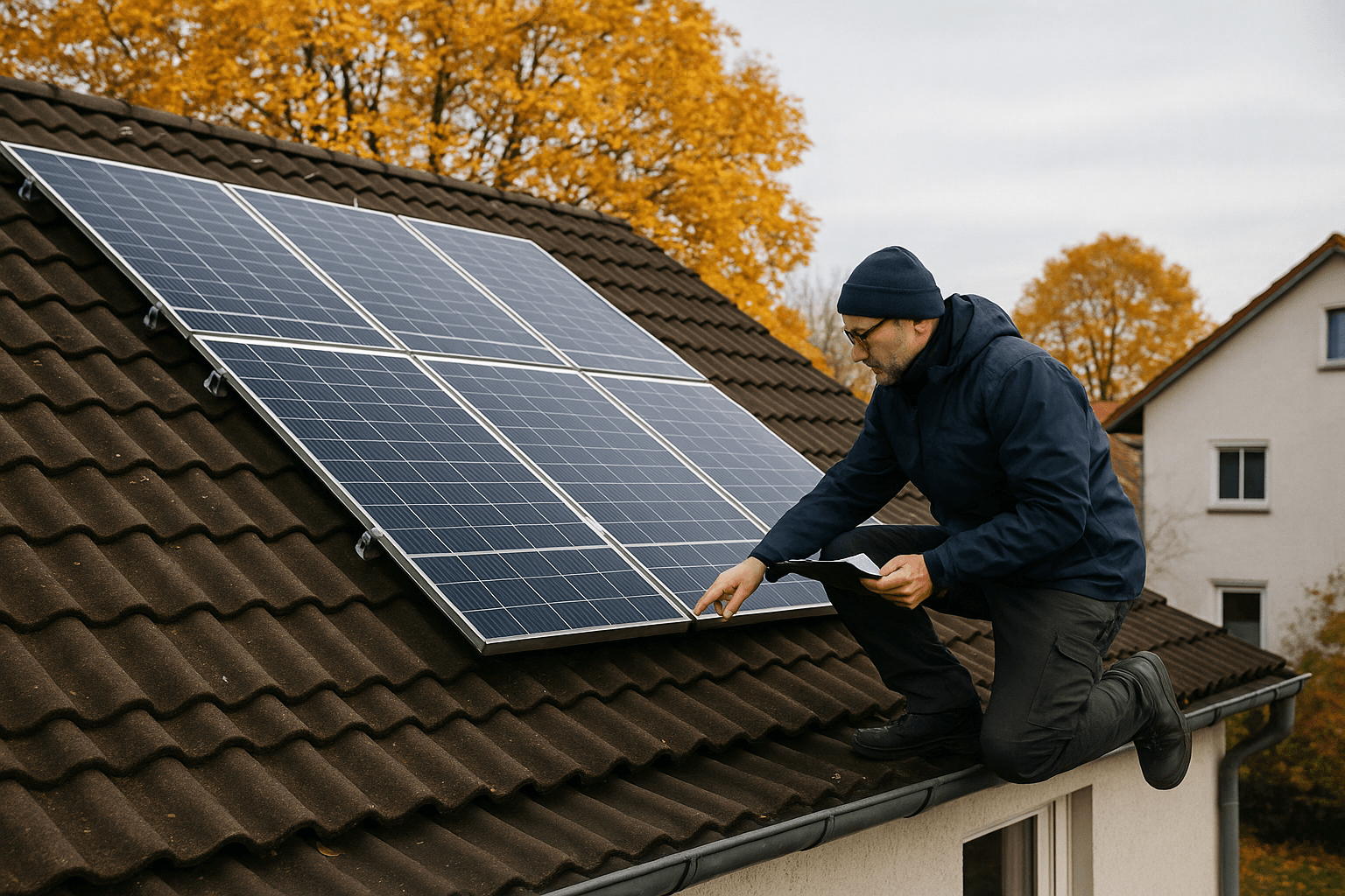 PV-Anlage vor dem Winter prüfen: Ertrag, Sicherheit und Störungen rechtzeitig erkennen